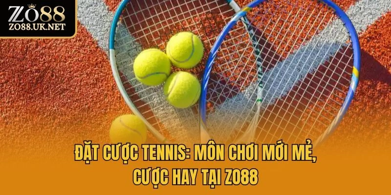 Đặt Cược Tennis: Môn Chơi Mới Mẻ, Cược Hay Tại Zo88