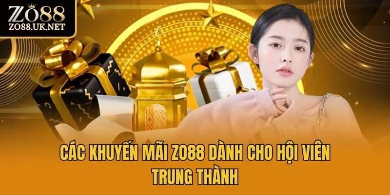 Các khuyến mãi Zo88 dành cho hội viên trung thành